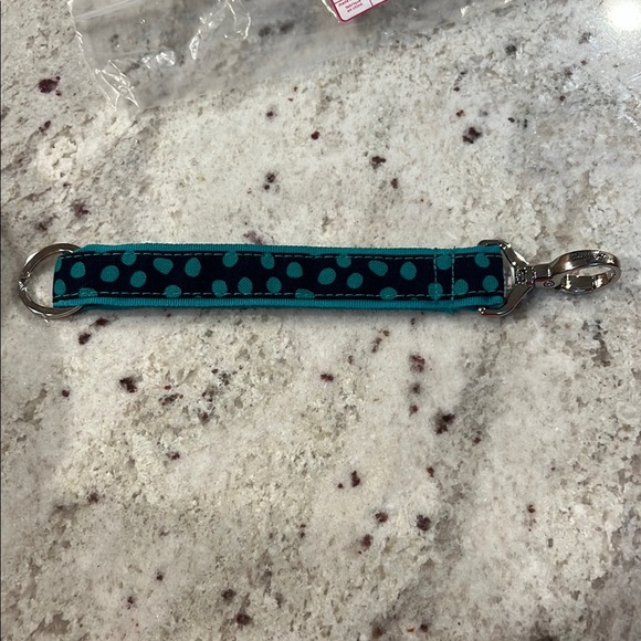 Thirty-One Blue Navy Lotsa Dots
Hang it up key fob - Picture 2 of 7